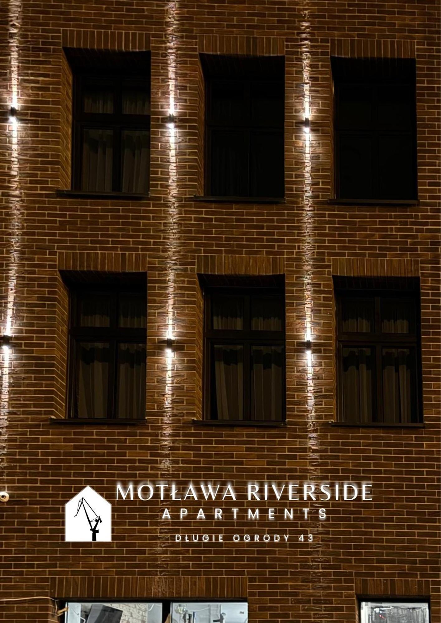 Motlawa Riverside Apartments - Boutique Stay In Gdaňsk Exteriér fotografie